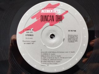Vinilo Duncan Dhu - El Grito del Tiempo