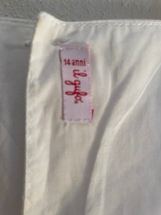 Abito estivo Il Gufo rosa e bianco