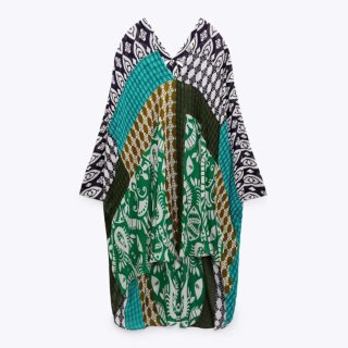ZARA Kimono/Caftano Patchwork Nuovo