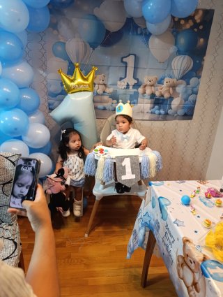 Corona Cumpleaños Infantil Número 1