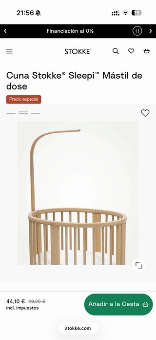Cuna - Pack Stokke Sleepi Completo