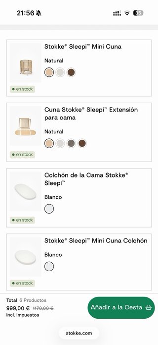 Cuna - Pack Stokke Sleepi Completo