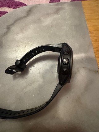 Smartwatch Garmin Fenix 7S Zafiro Solar Negro