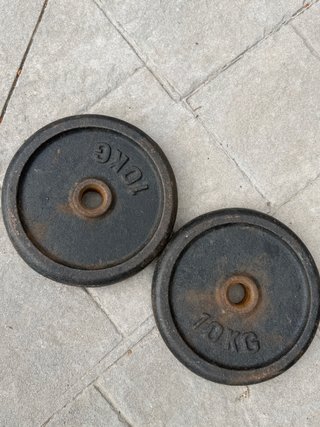2 Discos de Pesas 10 kg