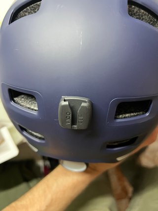 Casco Btwin Azul Marino