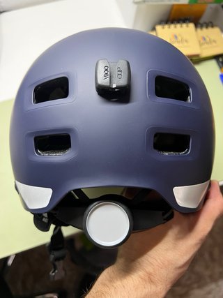 Casco Btwin Azul Marino