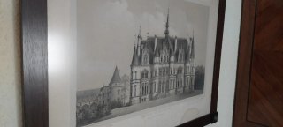 Reproducción grabado Chateau de Commacre