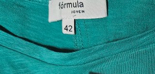 Camiseta algodón mujer Fórmula Joven