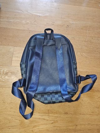 Mochila Louis Vuitton Azul/Gris