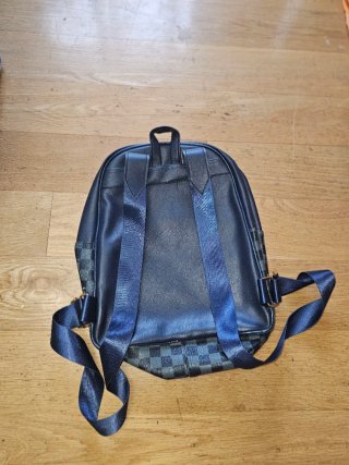 Mochila Louis Vuitton Azul/Gris