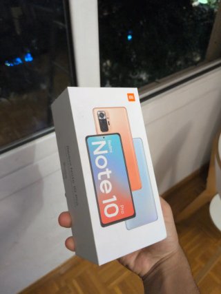 Redmi Note 10 Pro Azul marino con caja original