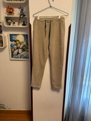 Pantalones de pana invierno cintura elástica