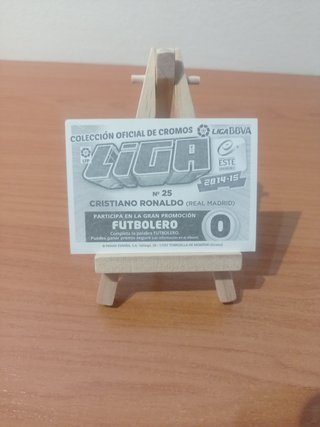 Cromos Cristiano Ronaldo Liga Este 2014-15