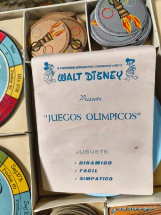 Juego de Mesa Juegos Olímpicos Roma 1960 Vintage