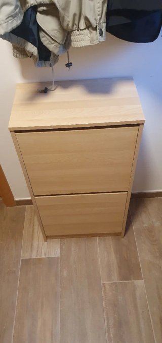 Zapatero de madera pino
