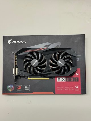 Tarjeta Gráfica Aorus RX 580 8GB
