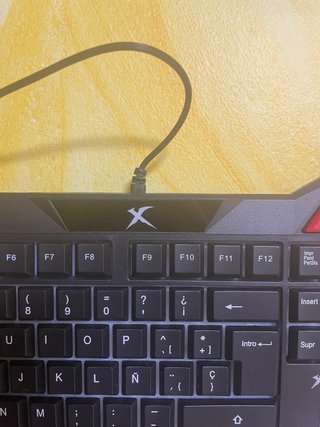 Teclado Gaming XTRIKE ME KB-402Z Negro/Rojo