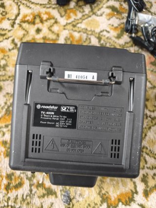 Televisor Portátil Vintage Roadstar