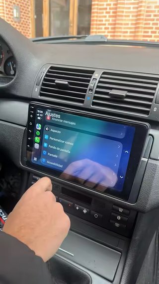 Radio Pantalla CARPLAY GPS para BMW E46 320 330