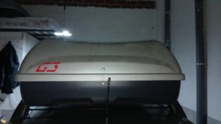 Baúl portaequipajes coche
