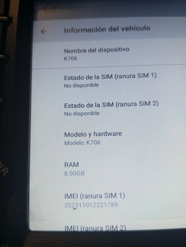 Pantalla Carplay Android Audi A3 A4 TT