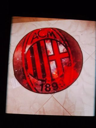 Tappeto AC Milan 60x60cm