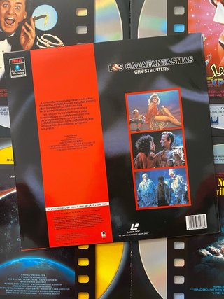 Laserdisc Cazafantasmas (Ghostbusters) RCA