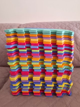 Alfombra Puzzle Suelo Acolchado para Bebés y Niños