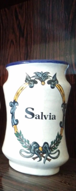 2 Vasi CERAMICA decorazione ornamenti