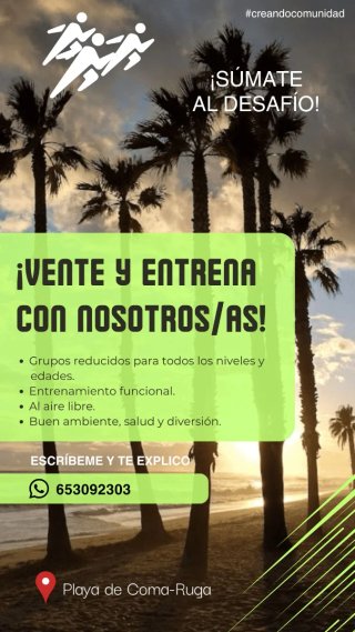 Entrenamientos en grupo
