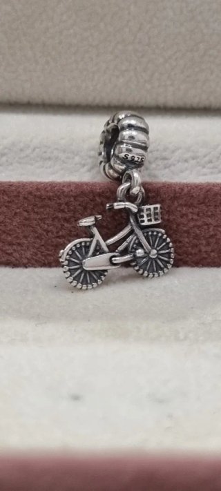 Pandora Charm Bicicletta S925 Argento