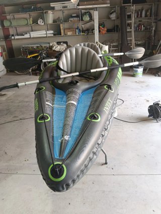 Canoa hinchable Intex para 2 personas
