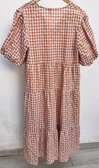 Vestido cuadros vichy mujer