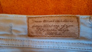 Pantalones vaqueros skinny azul claro