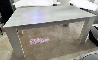 Mesa Comedor Blanca 160x88