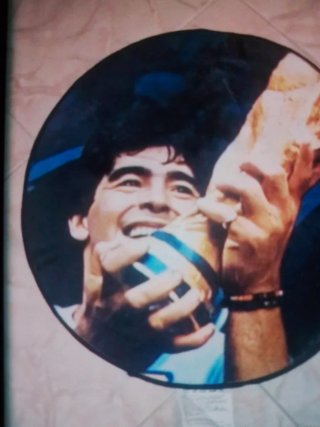 Tappeto Maradona 60x60cm