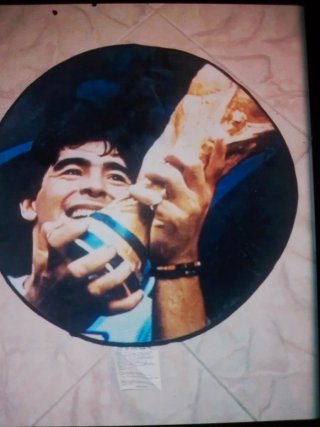 Tappeto Maradona 60x60cm