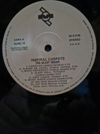 Vinilo The Beast Inside