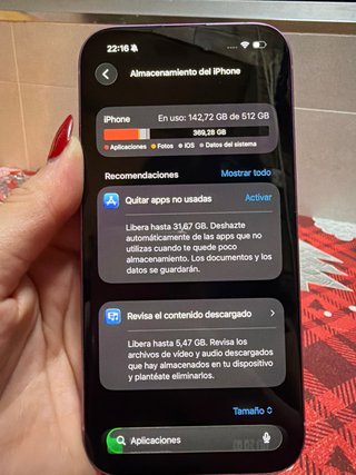 iPhone 16 Rosa 512GB Batería 100%