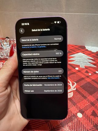 iPhone 16 Rosa 512GB Batería 100%