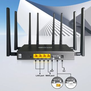 Router 5G CPE con 6 Antenas