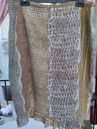 Conjunto falda, blusa y top talla XXXL