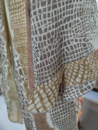 Conjunto falda, blusa y top talla XXXL