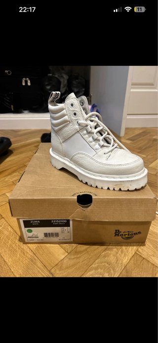 Botas Dr. Martens Blancas