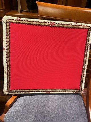 Funda de cojín rectangular con corazones
