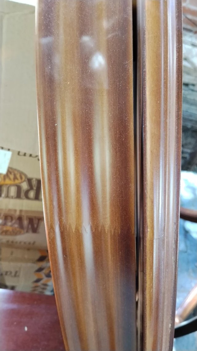 Mesa de comedor extensible de madera