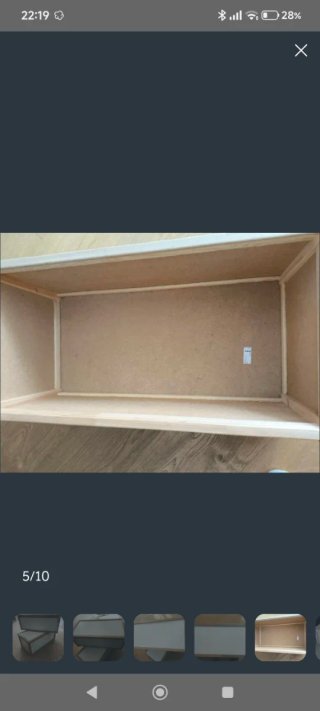 Caja de madera Ikea para juguetes