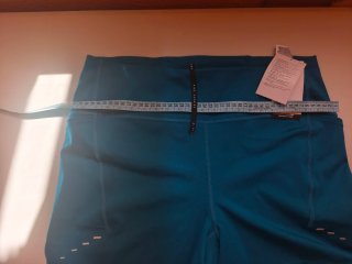 Mallas deportivas mujer azul/verde azulado
