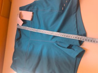 Mallas deportivas mujer azul/verde azulado