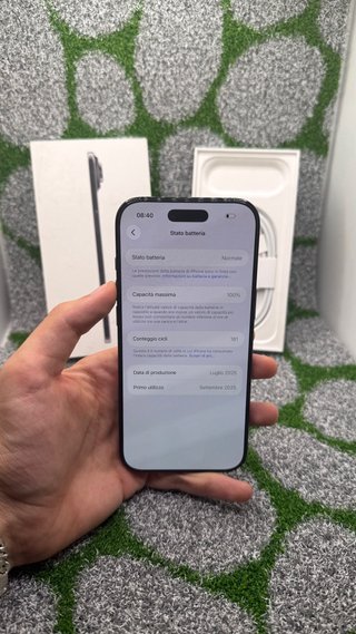 iPhone 17 Air 256GB Nero - Batteria 100%